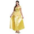 Disguise 67282N Belle, Official Disney Princess Beauty and The Beast Costume Dress Adult Sized, Yellow, S