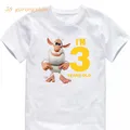 T-shirt dessin animé pour garçons et filles vêtements pour enfants été Buba Buba Graphic Буба