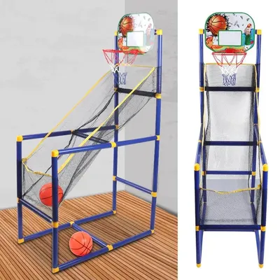 Ensemble de jeu de basket-ball pour enfants support de basket-ball intérieur et extérieur panneau