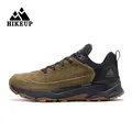 HIKEUP-Chaussures de Randonnée en Daim et Cuir group pour Homme Baskets Respirantes pour Sports de