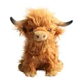 Animal en peluche de simulation de vache Highlands pour enfants jouet en peluche figurine de