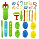 Ensemble d'outils de pâte pour enfants comprenant des couleurs assorties Kit de création de pâte à