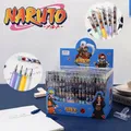 Ensemble de stylos gel Anime Naruto Sasuke Itachi School Staacquering fournitures d'écriture