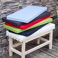 Indoor Outdoor Bench Cushion Waterproof 110/120/150/180cm Bench Cushion for Garden Furniture 2/3/4 Seater Patio Bench Cushions for Kitchen Dinning Bench Swing Chair (Purple,120 * 50 * 5cm)