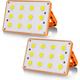 2 Packs 60W Projecteur led Rechargeable 120 cob 4 Modes Lampe Rechargeable Solaire Projecteur led