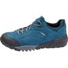Schnürschuh WALDLÄUFER "H-Fritz", Herren, Gr. 9 (43), blau (türkis, schwarz), Gummi, Nubukleder, Textil, sportlich, Schuhe, Freizeitschuh, Outdoorschuh, Sneaker mit TEX-Ausstattung, H-Weite