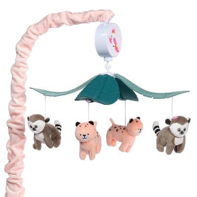 Lambs & Ivy Enchanted Safari Animal Musical Baby Crib Mobile Jungle Soother Toy