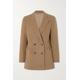 Blazé Milano - Cholita Everyday Double-breasted Camel Hair And Wool-blend Blazer - 00