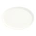 Libbey 905356303 15" x 10-3/4" Oval Slenda Tray - Porcelain, White Royal Rideau