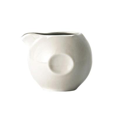 Libbey 999333030 6 oz Constellation Universal Accessories Creamer - Glazed Porcelain, Lunar White
