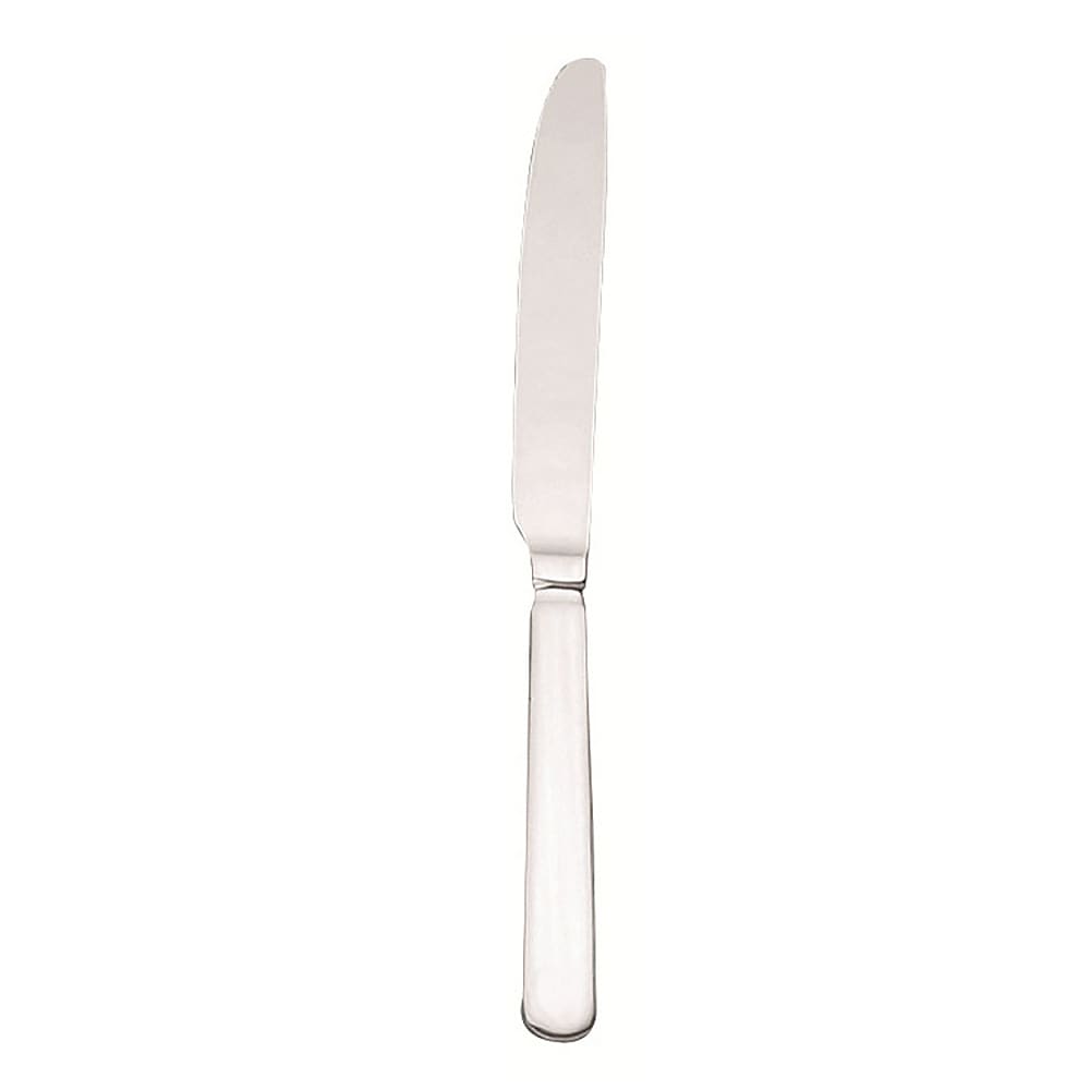 Libbey 213 5502 9 3/4" Dinner Knife with 18/0 Stainless Steel Grade, Baguette Pattern, Fluted Blade, 3 Dozen