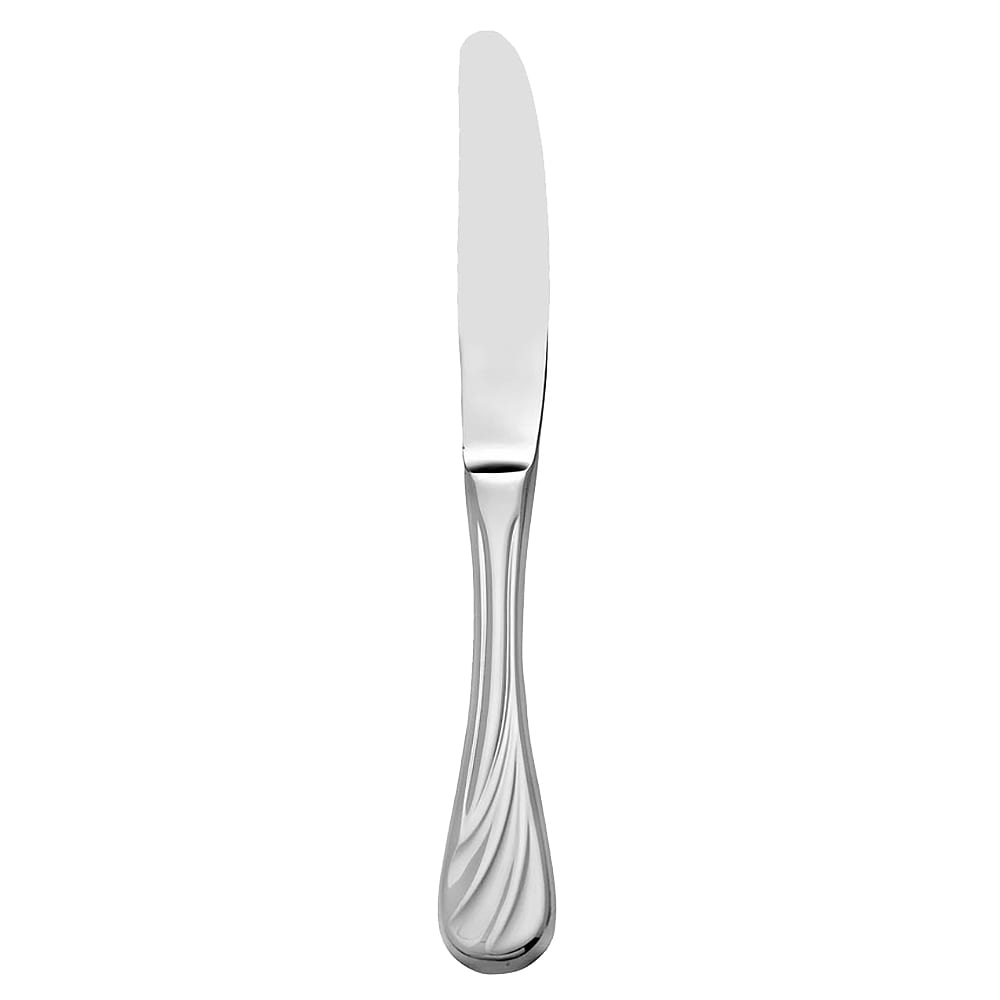 Libbey 491 2701 9 1/4" Dinner Knife with 18/8 Stainless Steel Grade, Serenade Pattern, 1 Dozen