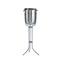 Libbey 520818 10" Wine Bucket, Stainless Steel, Case of 6