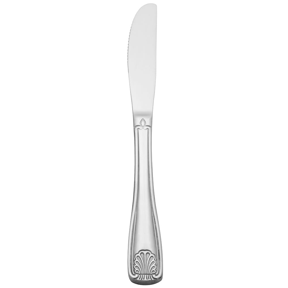 Libbey 685 5262 8 3/4" Table Knife with 18/0 Stainless Steel Grade, Coquille Pattern, 36 Knives/Case