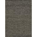 Gray 141 x 105 x 0.5 in Area Rug - Joss & Main Asta Solid Color Handmade Flatweave Wool Area Rug in Viscose/Wool | 141 H x 105 W x 0.5 D in | Wayfair