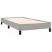 Latitude Run® Solid Wood Bed Frame in Gray/Black | 9.8 H x 85 D in | Wayfair 42A48977A9C04F45ACD1D0A105A7B296