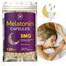 Bbeeaauu 5mg Melatonin Kapsel für Schlafmangel helfen Schlaf Tiefschlaf Anti-Aging verlängern Schlaf