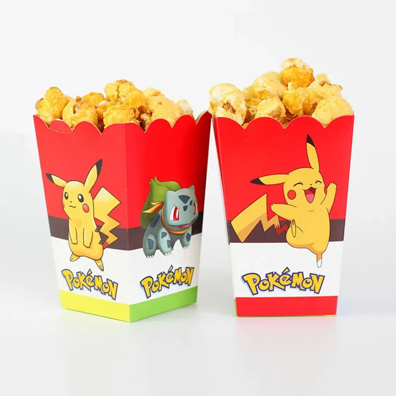 Pokemon Geburtstag Party Dekoration für Kinder Cartoon Pikachu Aluminium Folie Latex Ballon Einweg Geschirr Event Liefert Spielzeug Image