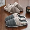 Große Größe Frauen Männer Hause Hausschuhe Winter Warme Plüsch Weichen Komfort Schuhe Paare Casual Schlafzimmer Pelzigen Dicke Sohle Nicht-slip Rutschen