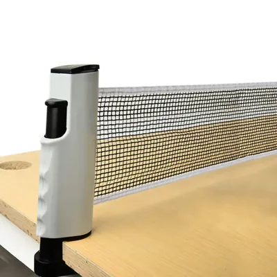 Tragbare Tisch Tennis Net Rack 2M Freies Teleskop Ping Pong rack Hohe Qualität Kunststoff Image