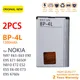 100% echte 1500mAh BP-4L BP4L BP 4L Li-Ion Lithium-Wiederaufladbare Handy Akku für Nokia E61i E63