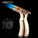 Jobon Creative Metal Outdoor wind dicht Butan gas Feuerzeug Blue Flame Turbo 4 Fackel Jet Zigarre