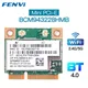 Dual Band 300Mbps BCM943228HMB Für Bluetooth 4 0 802 11 a/b/g/n Wifi Wireless Karte Halb mini PCI-E