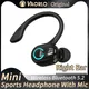 VAORLO Bluetooth 5 2 Business Wireless Kopfhörer Ohr-Haken Mini HIFI Bass Noise Cancelling Kopfhörer