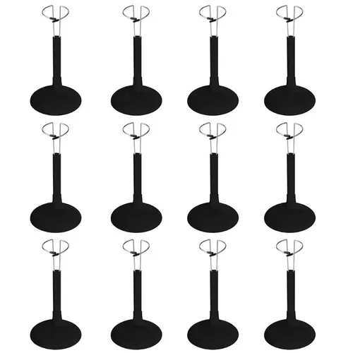 12 PC BREITE TAILLE Action Figure DISPLAY STEHT 1/6 Action Figure Puppe kunststoff metall Puppe