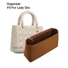 Fit für Lady Dio- Bag Organizer Geldbörse Organisation Kit Insert Pouch Luxus Lady Bag kleine