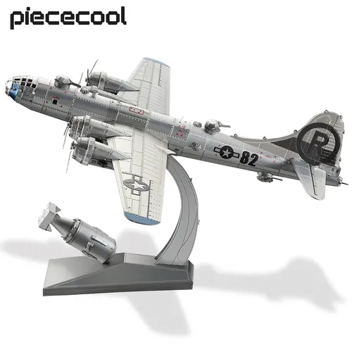 Piece cool 3d puzzles B-29 super festung metall montage modell kits kreative spielzeug puzzle diy