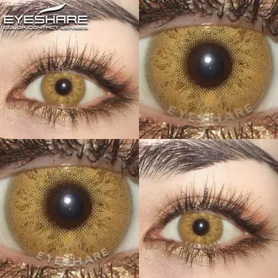 EYESHARE Farbe Objektiv Augen 2 stücke Natürliche Farbe Kontaktlinsen Für Augen Jährliche Schönheit