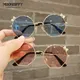 Neue Mode Kinder Sonnenbrille Jungen und Mädchen Anti-UV-Sonnenbrille Baby niedlichen Bogen kleines