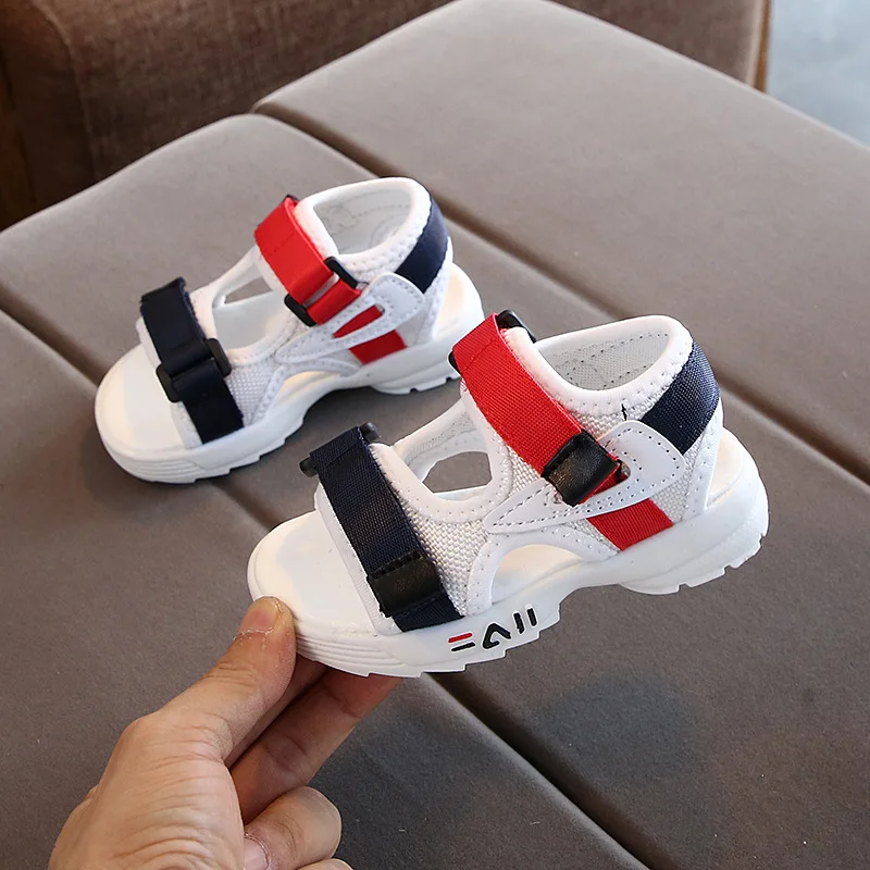 2020 sommer neue kinder sandalen baby kleinkind schuhe mädchen strand schuhe weichen boden nicht-slip jungen sport sandalen freizeit 21-30