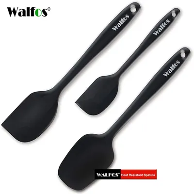 WALFOS Set Von 3 Wärme Beständig Silikon Kochen Werkzeuge Küche Utensilien Backen Gebäck Werkzeuge