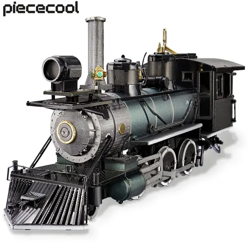 Piece cool puzzle 3d metall mogul lokomotive 282pcs montage modellbau satz diy spielzeug für