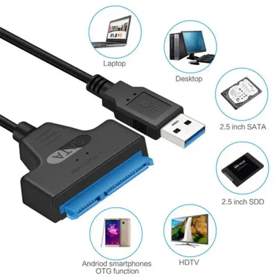 32cm USB Adapter PC 6P + 7P CD DVD Rom SATA Zu USB 2 0 Konverter Slimline Sata 13 Pin Adapter Drive