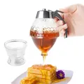Neue Saft Sirup Tasse Biene Tropf Spender Wasserkocher Küche Zubehör Honig Glas Container Lagerung