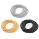 50 Pcs Perlen Gold-abgedeckt Frühling Armband Diy Spirale Teleskop Carbon Stahl Armband Elastische