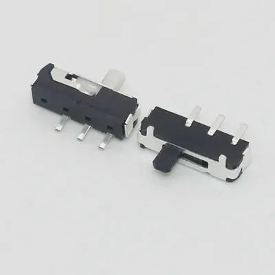 10 stücke 3 Pin Mini Rutsche Switch On-OFF 2Position Micro Rutsche Kippschalter Miniatur Horizontale