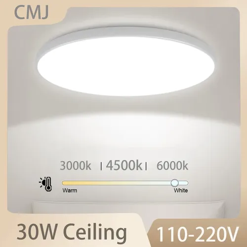 LED-Deckenleuchte Moderne Deckenleuchten 220 V Quadratische Deckenleuchten 18 W 30 W 50 W
