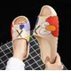 Neue Sommer Brief Hausschuhe Casual Mode Flache Schuhe der Frauen Sondern Schuhe Casual Schuhe