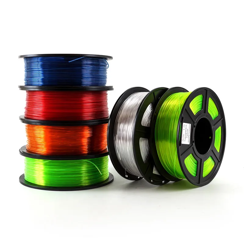 3D-Drucker-Filament PETG 1,75 mm 1 kg/2,2 lbs Kunststoff-Filament-Verbrauchsmaterial PETG-Material für 3D-Drucker Image