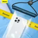 Baseus IPX8 Wasserdichte Handy Tasche Fall Für IPhone 13 12 Samsung Xiaomi Universal Schwimmen