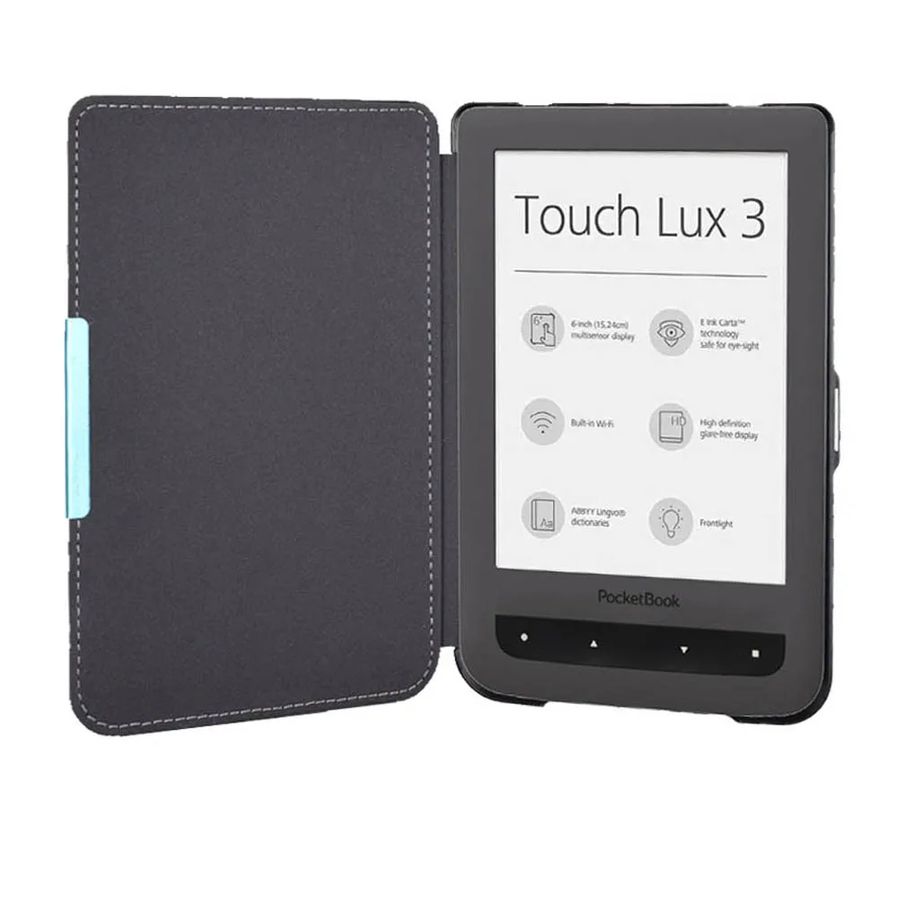 Heißes Modell PB 626 Plus Hülle, für Pocketbook Touch Lux 3 eReader Ledertasche Fit Pocket Book 626 Ebook Skin Dropshipping Image
