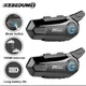 1/2pcs Bluetooth Intercom Motorrad Helm Bluetooth Headset für 2 Fahrer Inter com unica dor Moto