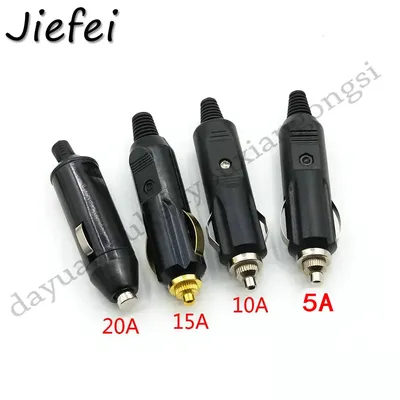 1Pcs Hohe qualität Auto Zigarette Leichter Ladegerät Buchse Power Stecker Outlet Adapter Stecker Image
