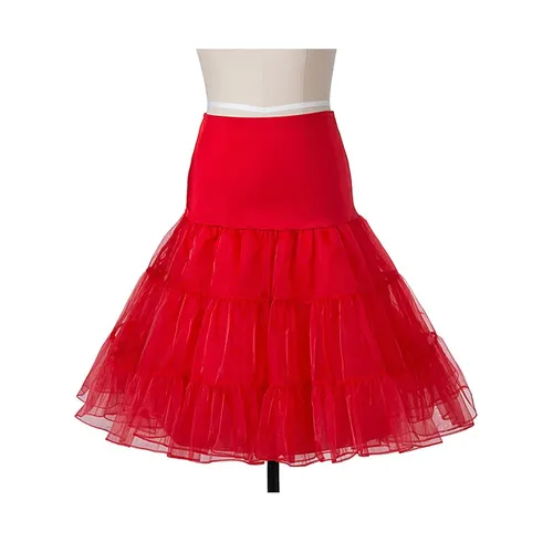 Röcke Vintage 50s 60s Frauen Ballkleid Tutu Rock Swing Rockabilly Petticoat Unterrock Krinoline