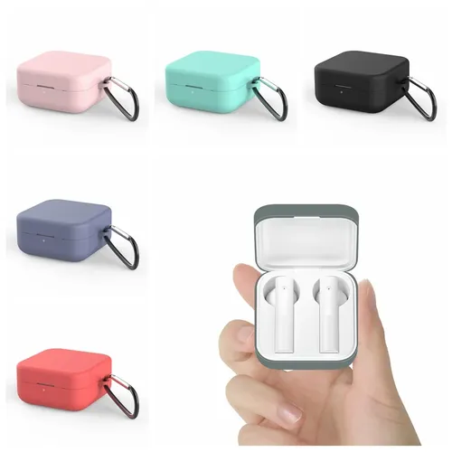 Silikon Schutz Kopfhörer Fall für Xiaomi Air 2 SE Bluetooth Kopfhörer Boxs Für Xiaomi Mi Air2 SE