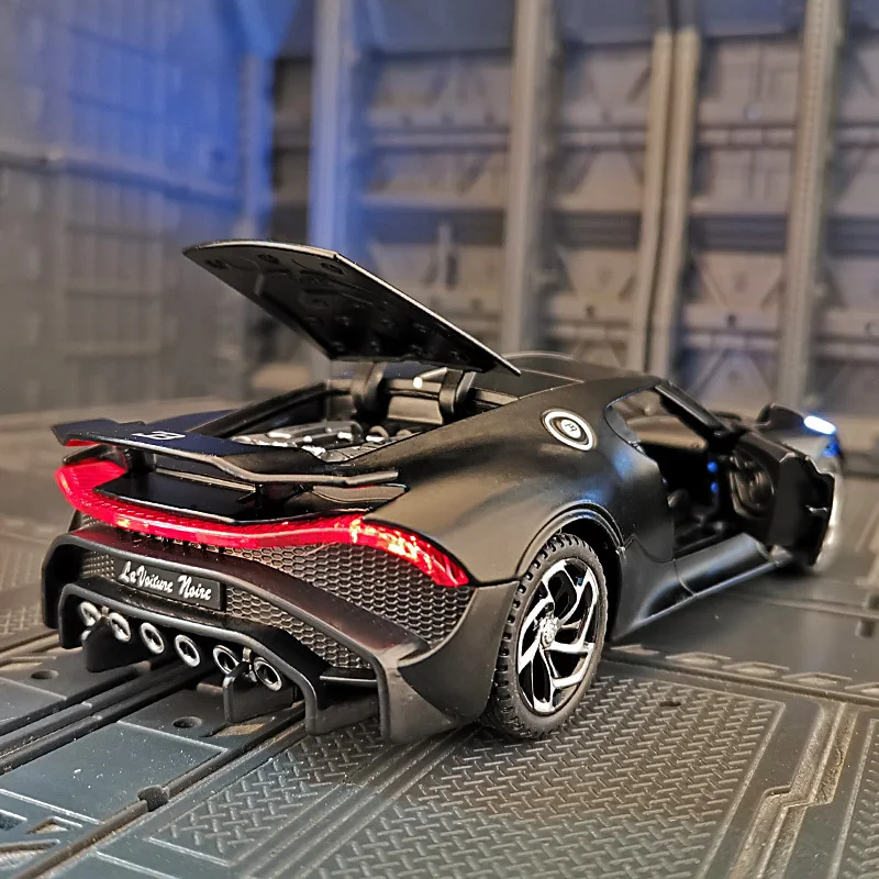 1:32 Bugatti Lavoiturenoire Legierung Sportwagen Modell Diecast Metall Spielzeug Fahrzeuge Auto Modell Sammlung Hohe Simulation Kinder Geschenk Image